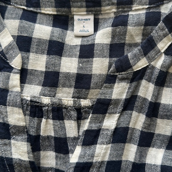 💖Old Navy long sleeve plaid shirt - Picture 4 of 4